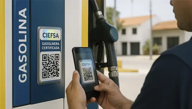 Distintivo CIEFSA vs. monitoreo público: dos formas muy distintas de vigilar la gasolina