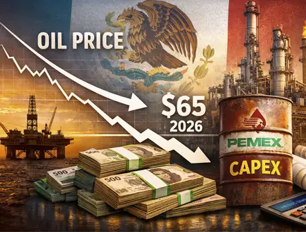 Goldman recorta previsión de precios del petróleo para 2026: qué implica para Pemex y las finanzas energéticas de México