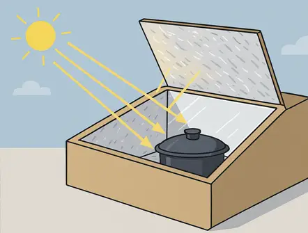 Horno solar con cartón y papel aluminio: guía práctica para estudiantes