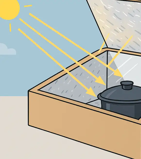 Horno solar con cartón y papel aluminio: proyectos de energía solar para estudiantes
