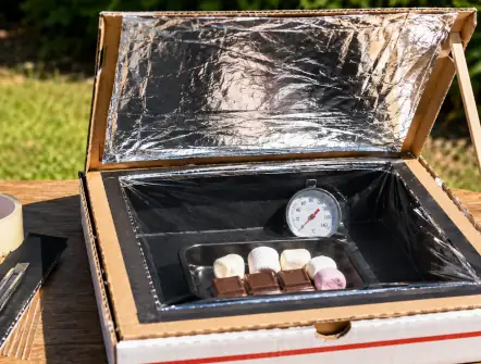 Cómo hacer un horno solar con cartón y papel aluminio