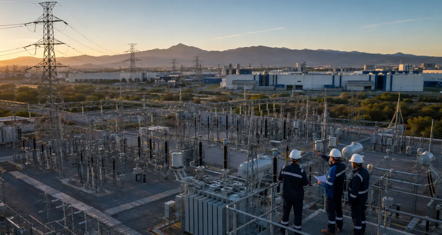 Infraestructura eléctrica del Plan México: red, subestaciones y cuellos de botella