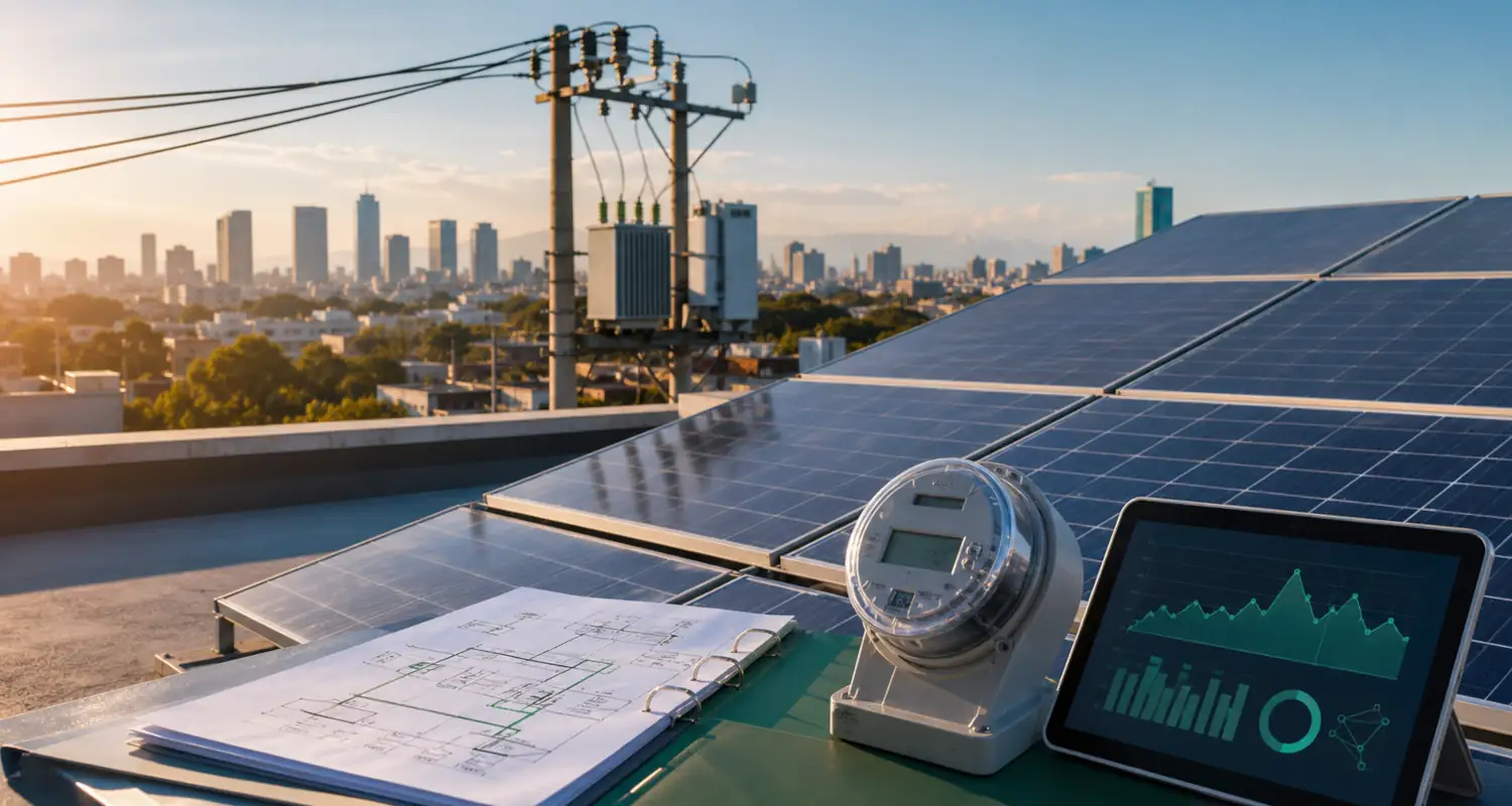 Interconexión solar CFE: requisitos, medidor y límite 0.7 MW