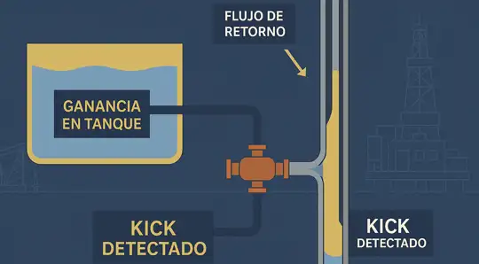 Kick Detection en perforación: cómo detectar un kick a tiempo y evitar blowouts