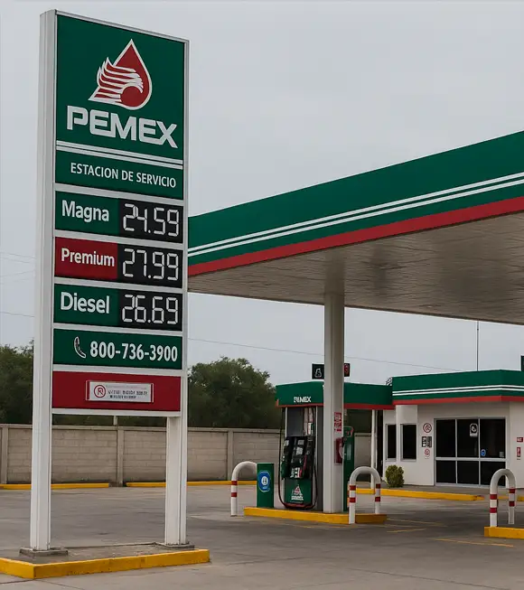 Marca obligatoria en gasolineras 2025–2026: coherencia y trazabilidad