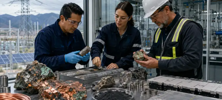 Más allá del litio: minerales críticos para la transición energética