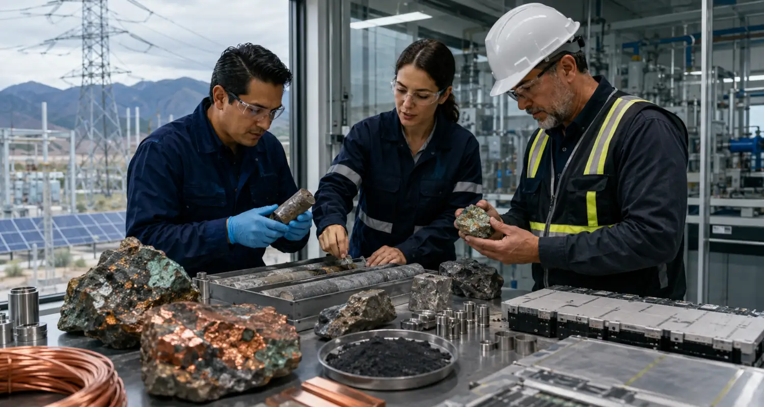 Más allá del litio: minerales críticos para la transición energética