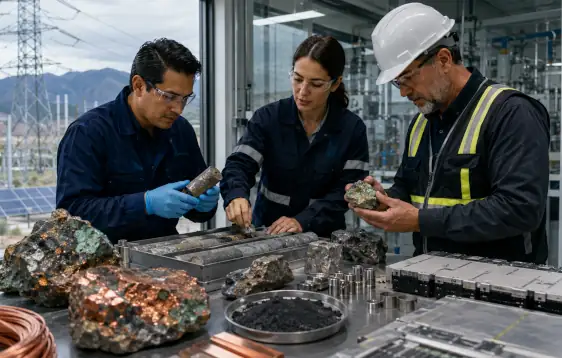 Más allá del litio: minerales críticos para la transición energética