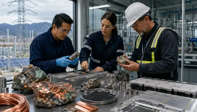 Más allá del litio: minerales críticos para la transición energética