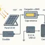 Mini panel solar para cargar celulares: guía técnica
