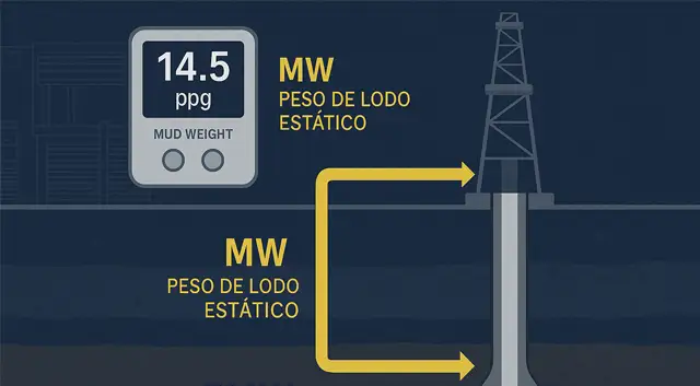 MW vs EMW: diferencias clave en perforación de pozos