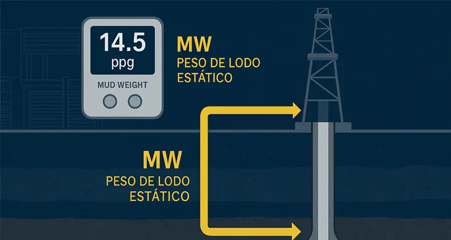 MW vs EMW: diferencias clave en perforación de pozos