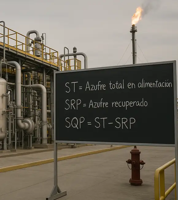 NOM-019: Balance de azufre sin enredos (ST, SRP, SQP)