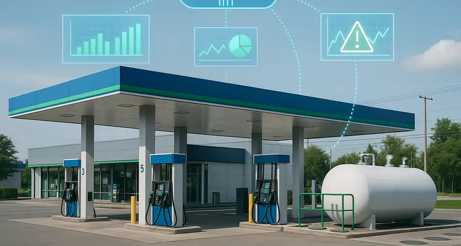 Operación y Mantenimiento Inteligente en Estaciones: IA para eficiencia y cero mermas