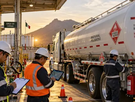 Pipas de combustible en México: regulación, seguros, seguridad y trazabilidad antes de contratar