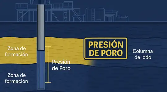 Presión de Poro en yacimientos: qué es, cómo se mide y su impacto en la perforación de pozos