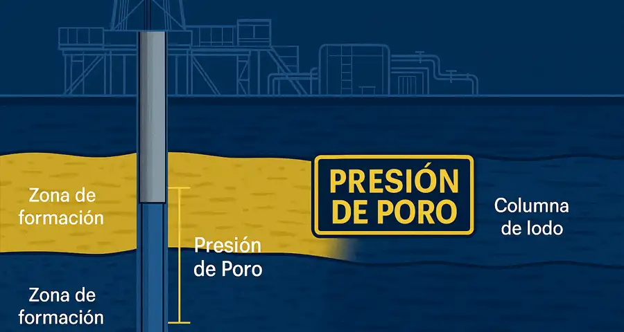 Presión de Poro en yacimientos: qué es, cómo se mide y su impacto en la perforación de pozos