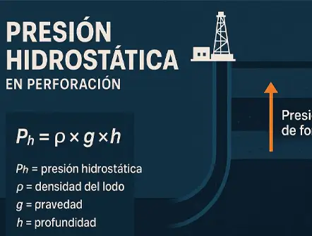 Presión Hidrostática en perforación: qué es, cómo se calcula y por qué define la estabilidad del pozo