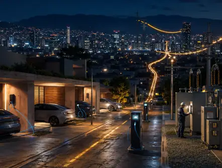 La red eléctrica detrás de los autos eléctricos: el verdadero reto energético de México