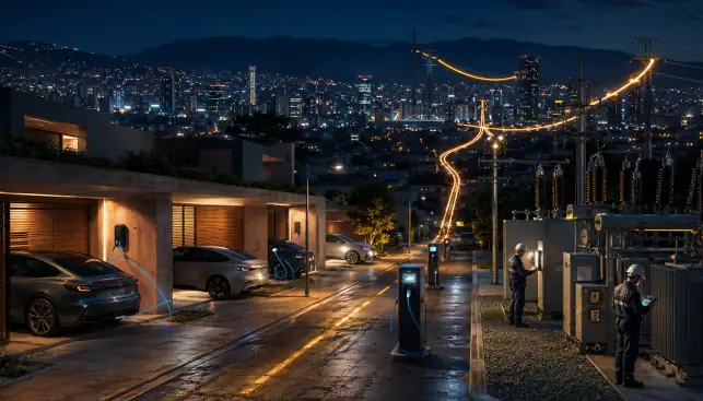 La red eléctrica detrás de los autos eléctricos: el verdadero reto energético de México