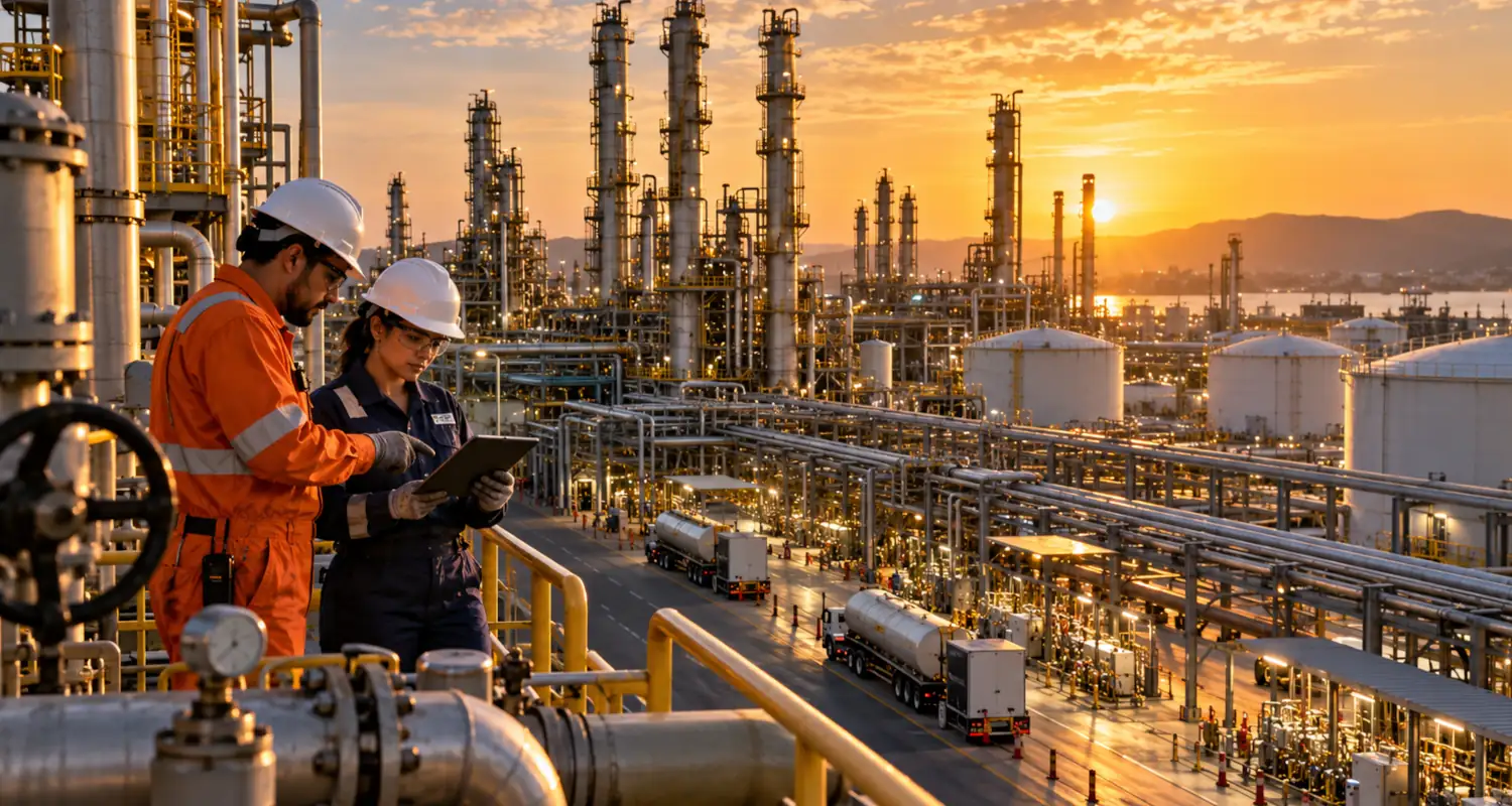 Refinerías de PEMEX en 2026: cuáles producen más gasolina, diésel y combustóleo