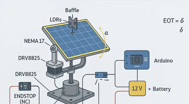 Seguidor solar con Arduino: guía avanzada y práctica