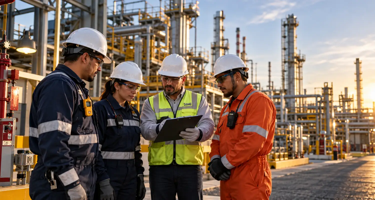Seguridad industrial en energía: proveedores que evitan paros, multas y accidentes