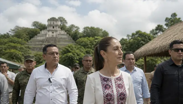Sheinbaum en Palenque: señales políticas que importan al sector energético