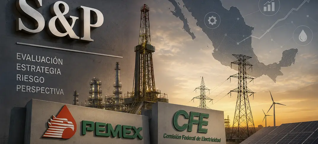 Perspectiva negativa de S&P: riesgos para Pemex, CFE y la seguridad energética