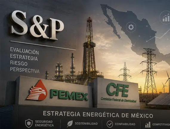 S&P advierte riesgo de deterioro: implicaciones para Pemex, CFE y la estrategia energética mexicana
