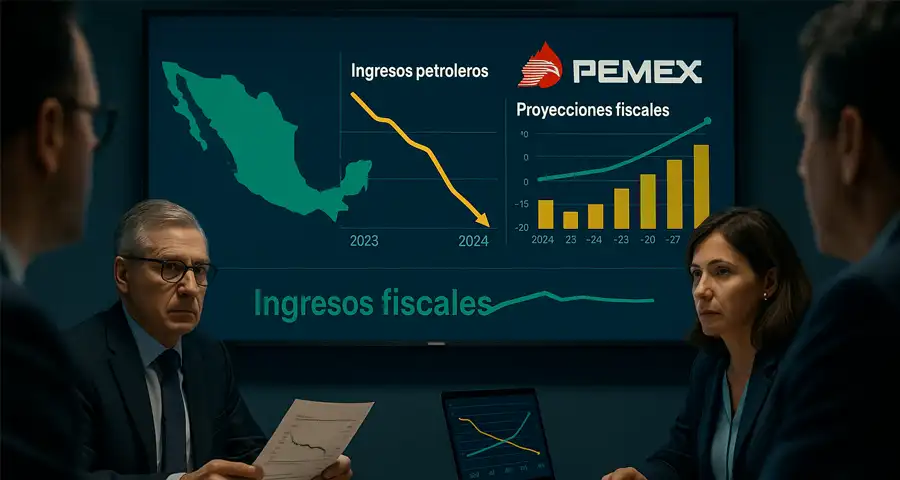 S&P advierte por caída petrolera y urge reforma fiscal