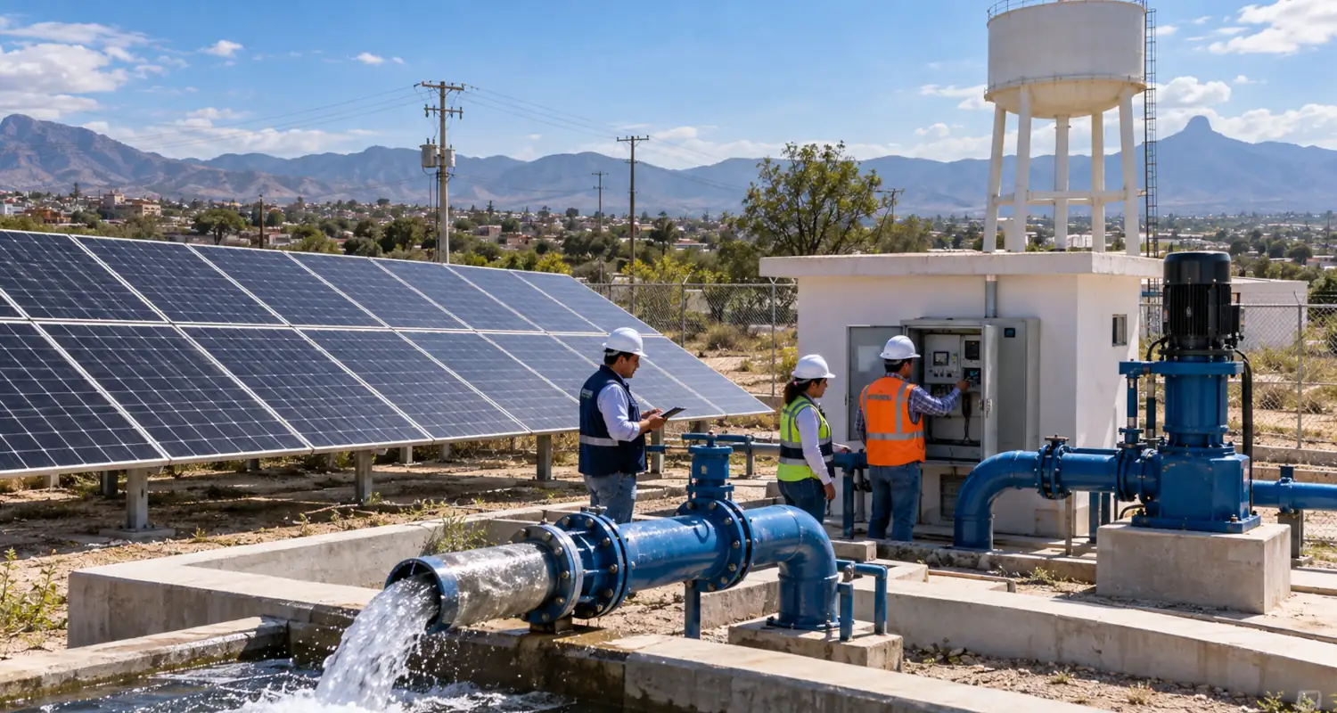Tehuacán: proyecto hídrico‑solar entra en top 15 nacional