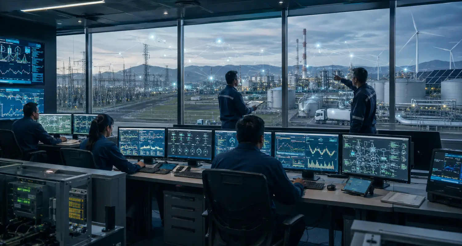 Telemetría, SCADA e IoT en energía: diferencias, arquitectura y ciberseguridad OT