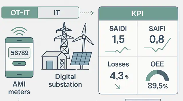 Transformación Digital en energía 2025: casos, beneficios y ruta