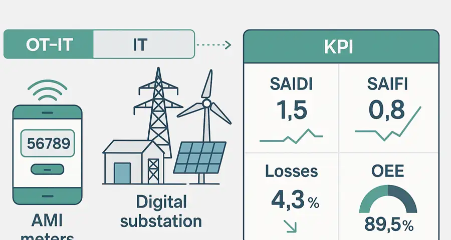 Transformación Digital en energía 2025: casos, beneficios y ruta
