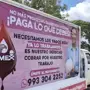 Vallas móviles exigen a Pemex pagos en Tabasco