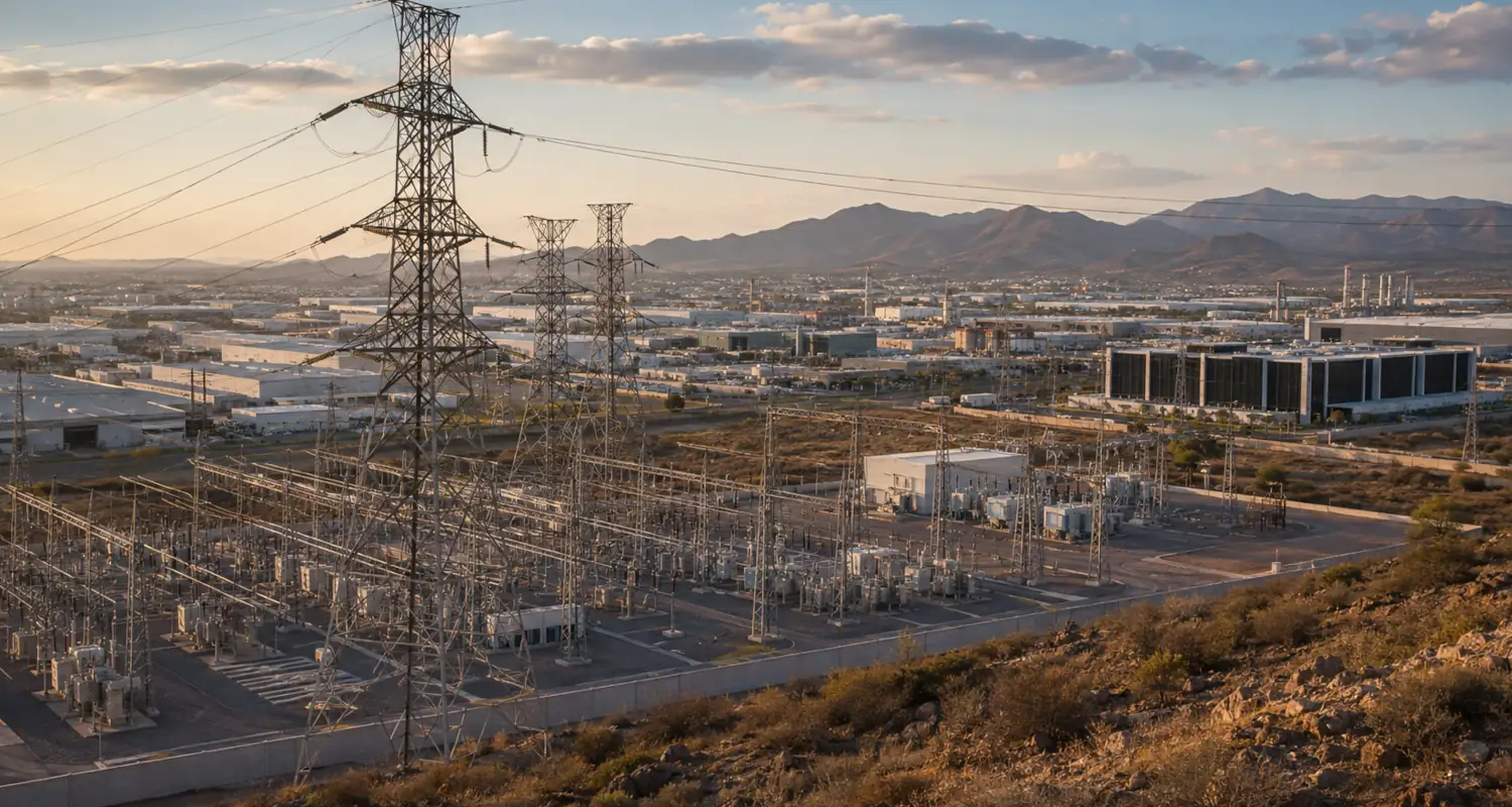 Zonas bajo estrés eléctrico en México: dónde la red ya condiciona nuevas inversiones
